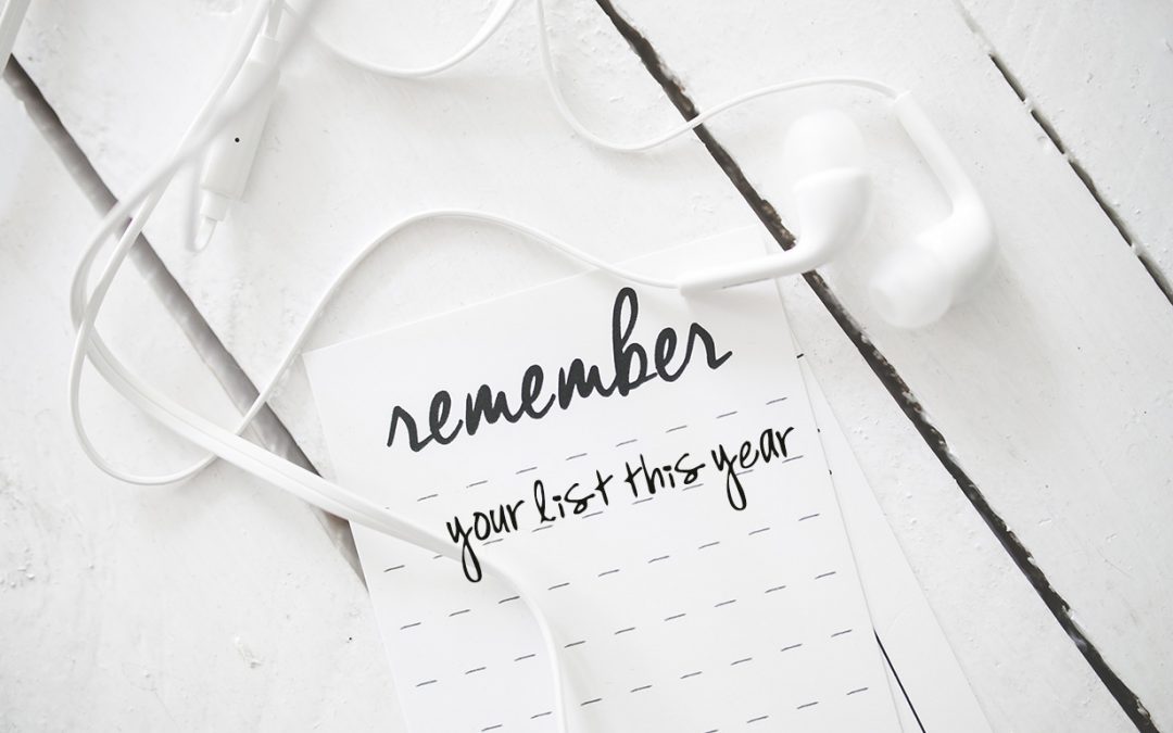 3 MUST HAVE LISTS FOR A SUCCESSFUL YEAR